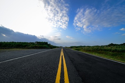 沿海公路的出口